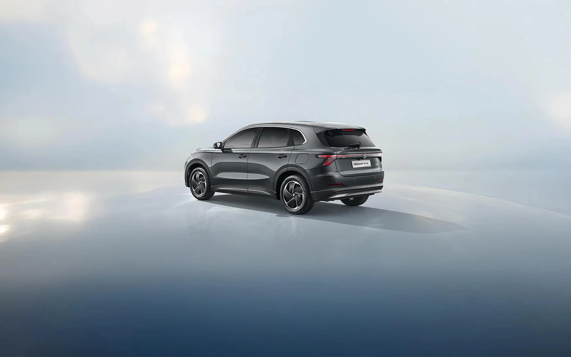 Vista trasera del MG55 EV